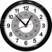 Часы 2020-12-D-3D-3 - 12 часовые часы обычного хода оформление цифр 3D