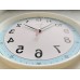 Часы № 1A-Zz-G - 12 часовые зеркальные часы с крупными цифрами