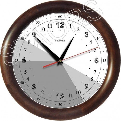Часы № 16+21 - 24 часовые цвет корпуса Венге.