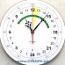 Часы № 16VR-08-17  - 24 часовые с функцией контроля рабочего и обеденного времени для парикмахерских, офисов, салонов, ателье и др...