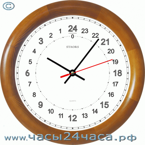 Часы Zn-12 - часы 24 часовые обратного хода