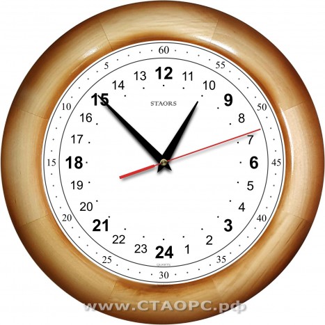 Часы Zn-10-12 - часы 24 часовые обратного хода