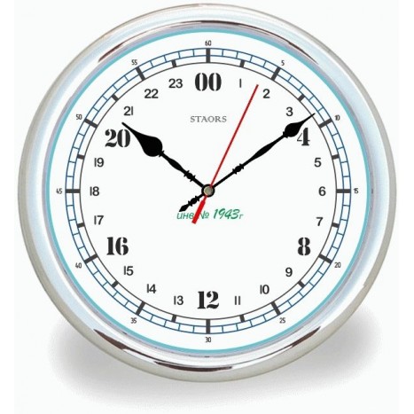 Часы № Kor-01S-syn - 24 часовые.