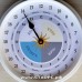 Славянские 2020-24-16-DN-a-REW - часы с двумя шкалами на 24 и 16 часов в деревянном корпусе, обратный ход.