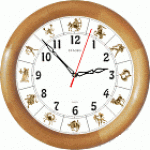 Часы с знаками зодиака 